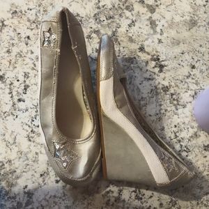 No Boundaries Silver Star Wedges size 8½